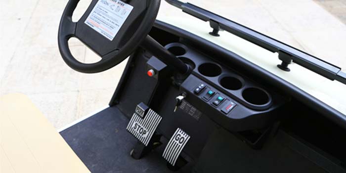 5座帶斗電動巡邏車配件供應