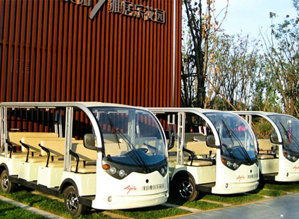 八座旅游電動觀光車-接待觀光車